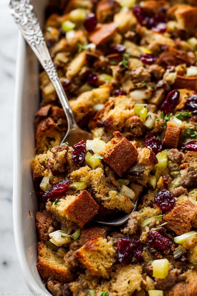 Sausage & Herb Stuffing Recipe