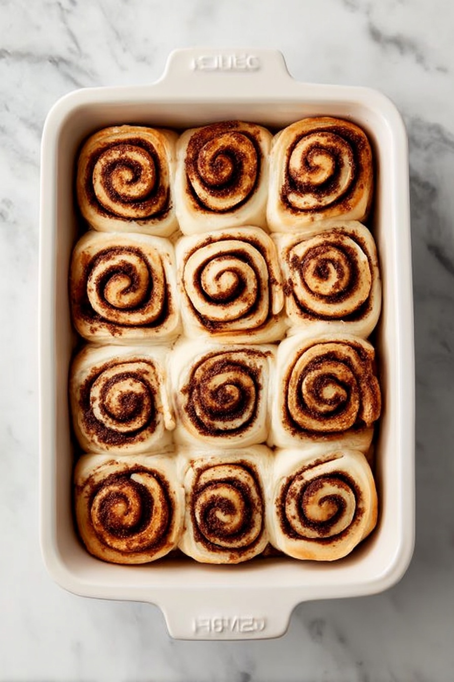 Cinnamon Rolls Recipe - Serving