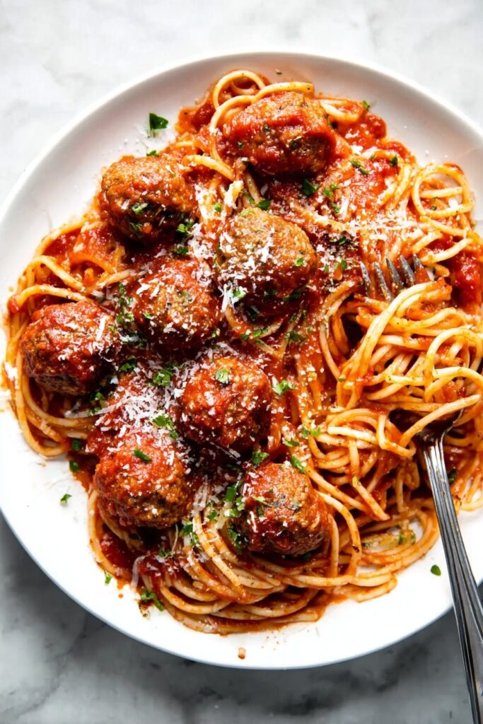 Spaghetti and Meatballs Recipe