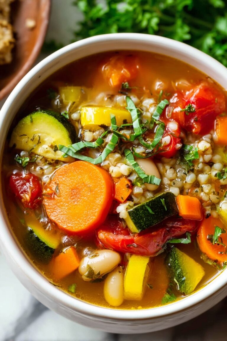 Turkey Vegetable Soup Recipe