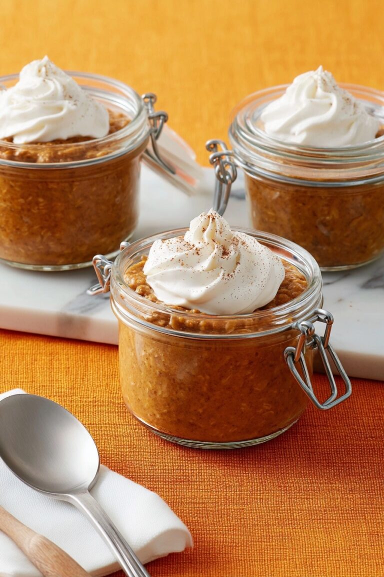 Pumpkin Spice Latte Overnight Oats Recipe