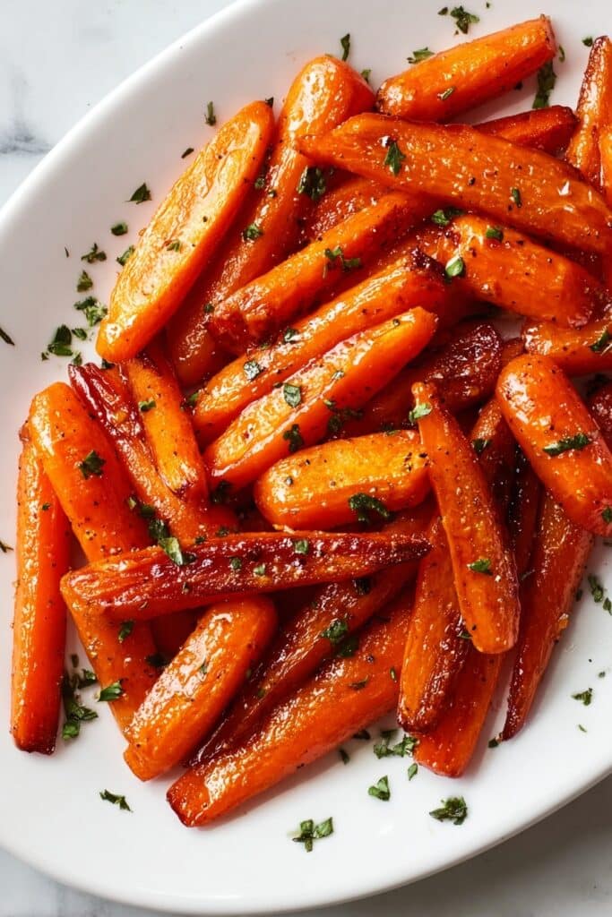 Honey Glazed Roast Carrots Recipe