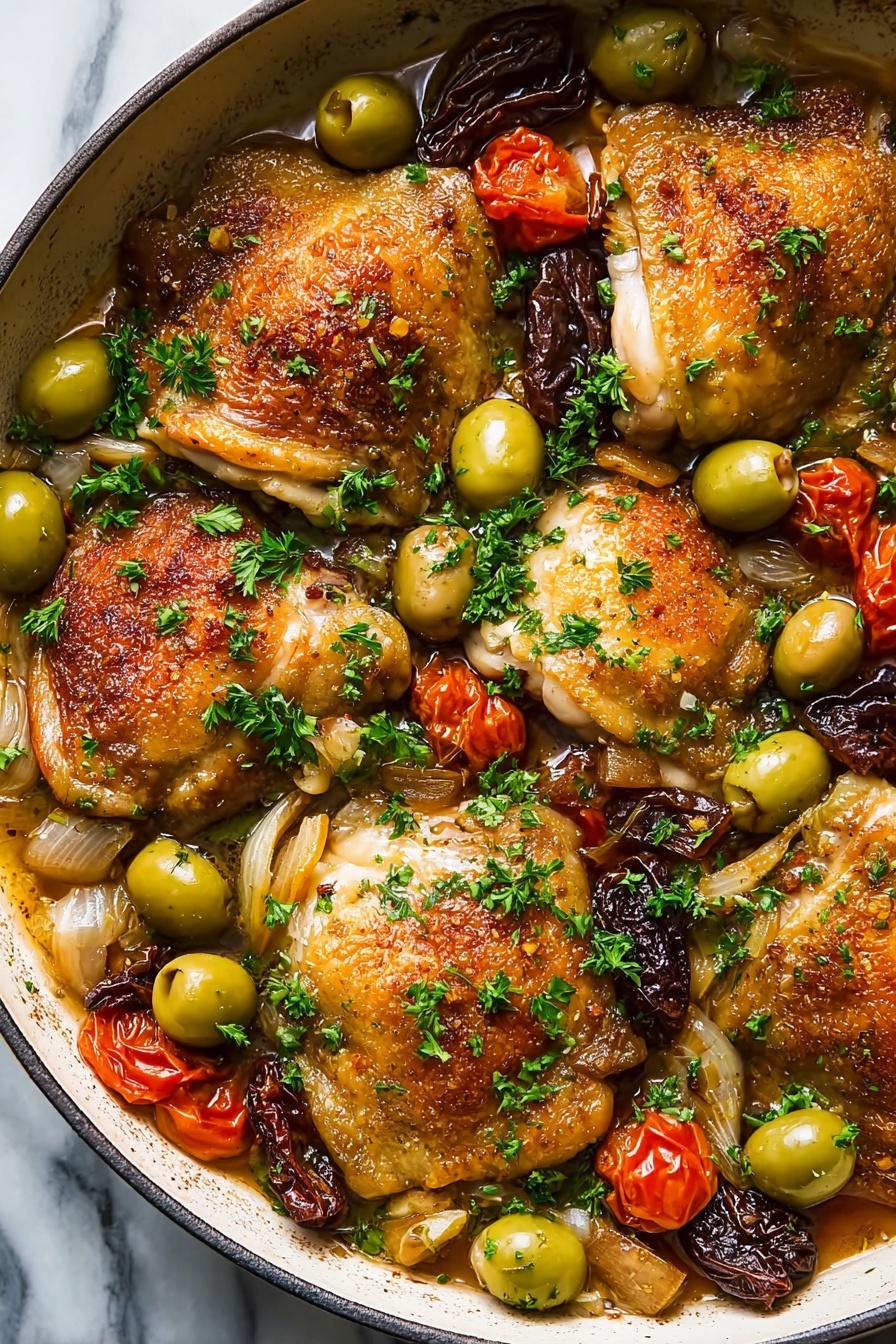 Chicken Provençal Recipe - Serving