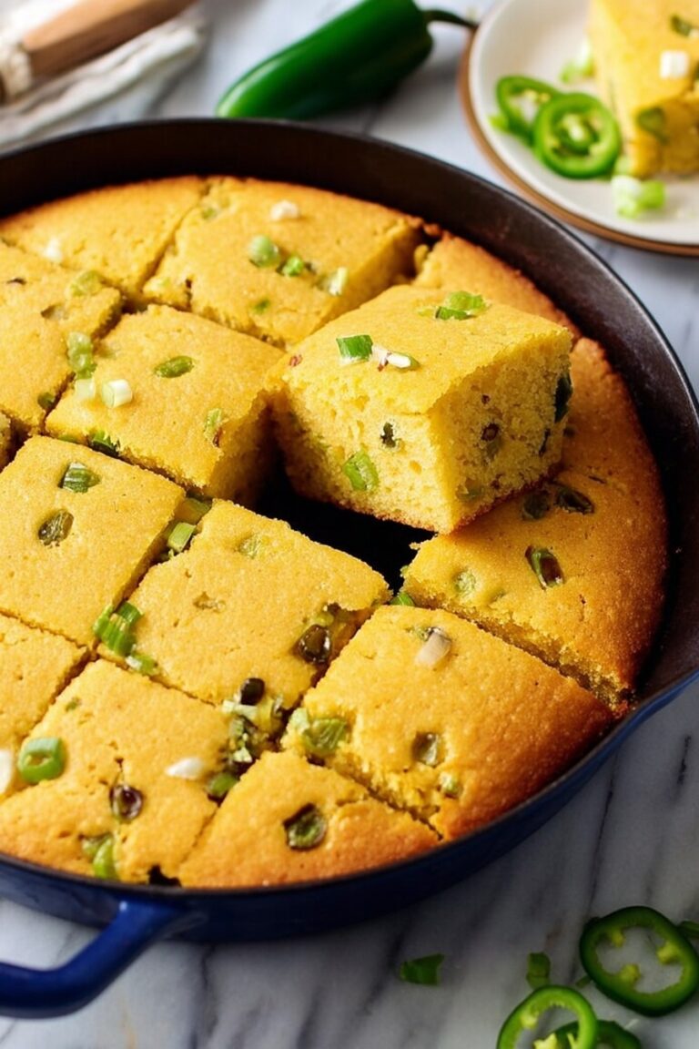 Spicy Jalapeño Cornbread Recipe