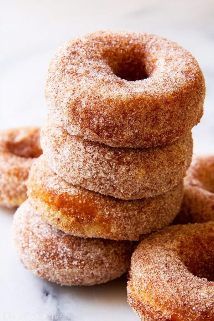 Baked Cinnamon Sugar Donuts Recipe
