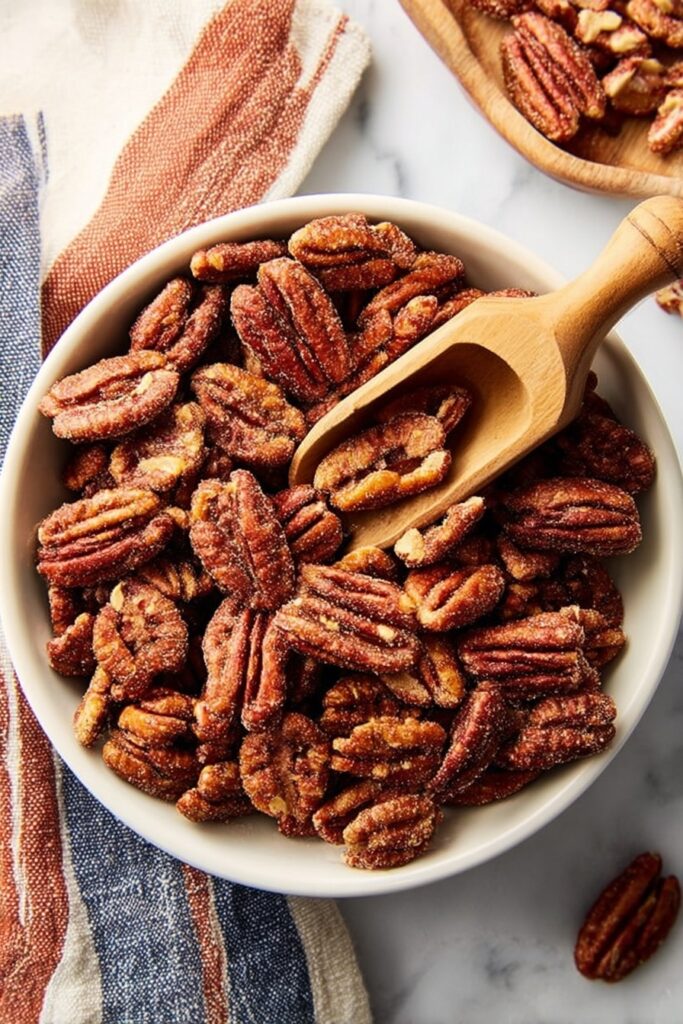 Crispy Candied Pecans Recipe