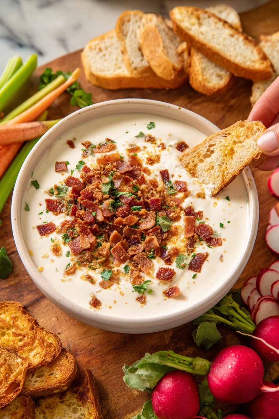 Whipped Goat Cheese with Crispy Pancetta and Panko Toast Recipe - Recipe Step