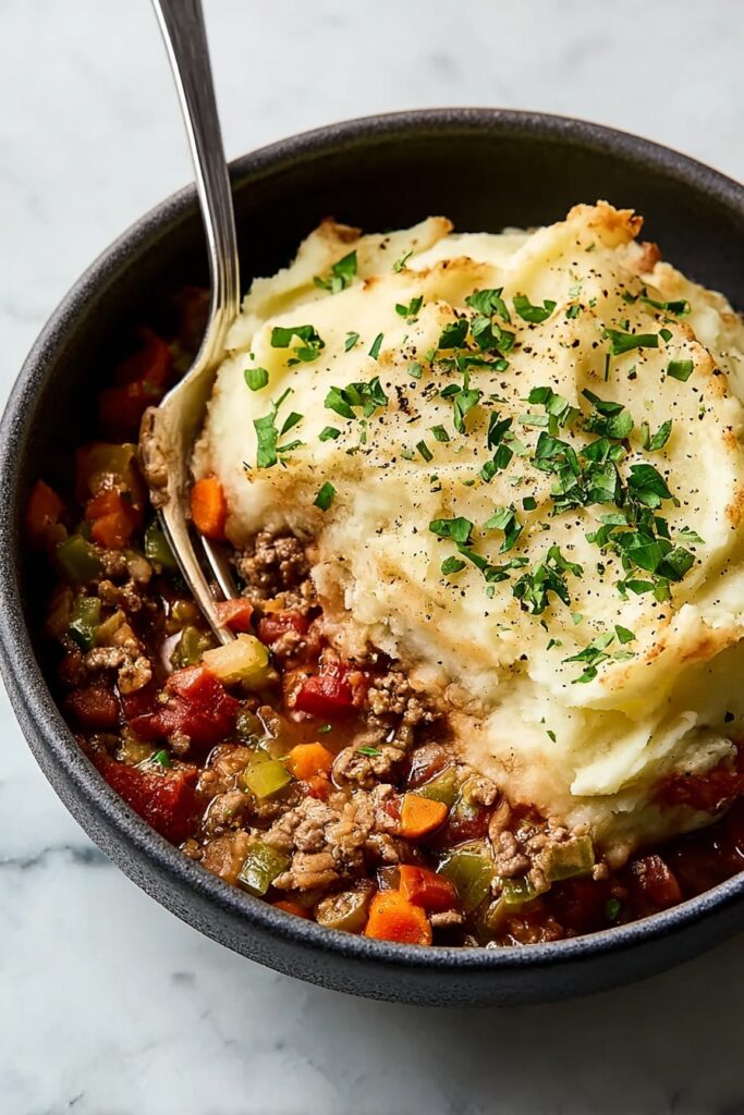 Healthy Parsnip Shepherd’s Pie Recipe
