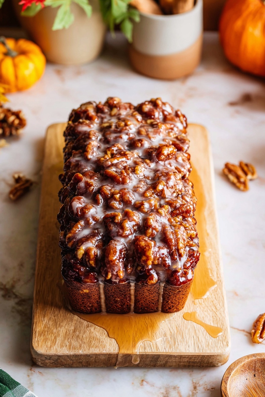 Amish Apple Fritter Bread Recipe - Serving
