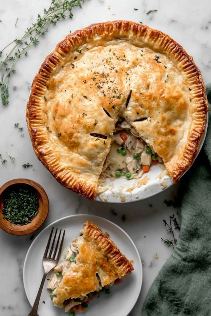Homestyle Chicken Pot Pie Recipe