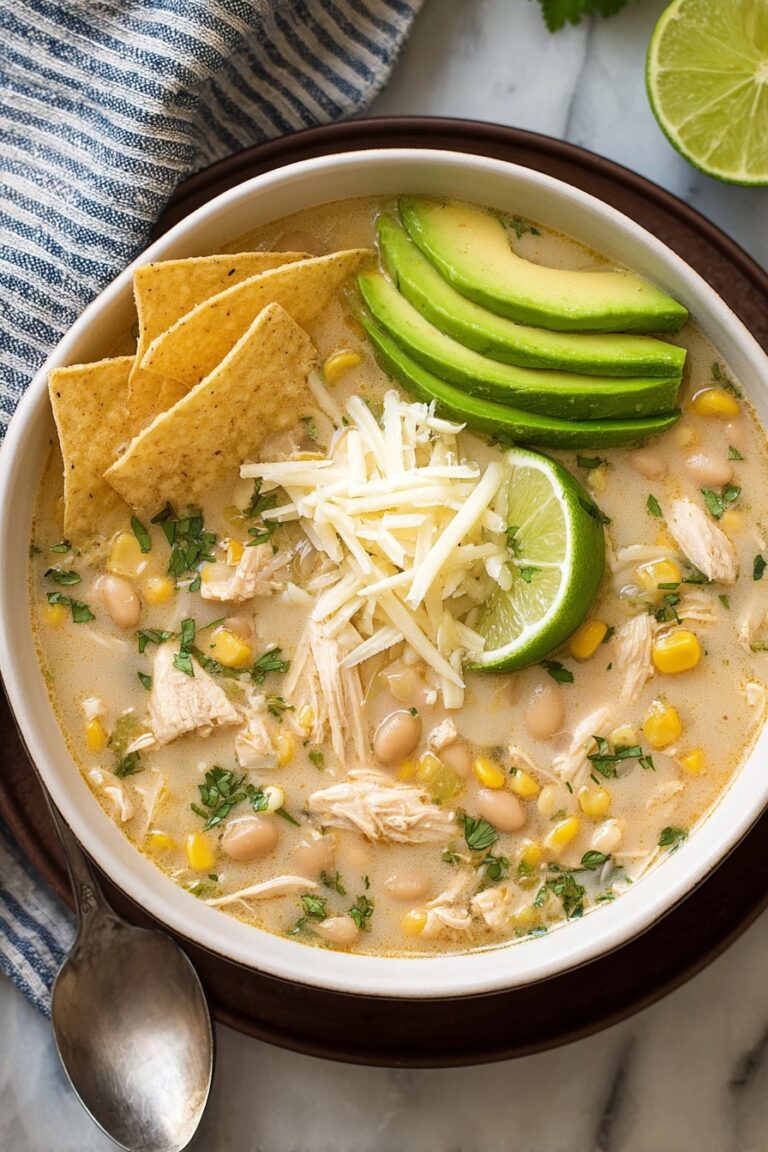 Creamy Chicken White Chili Recipe