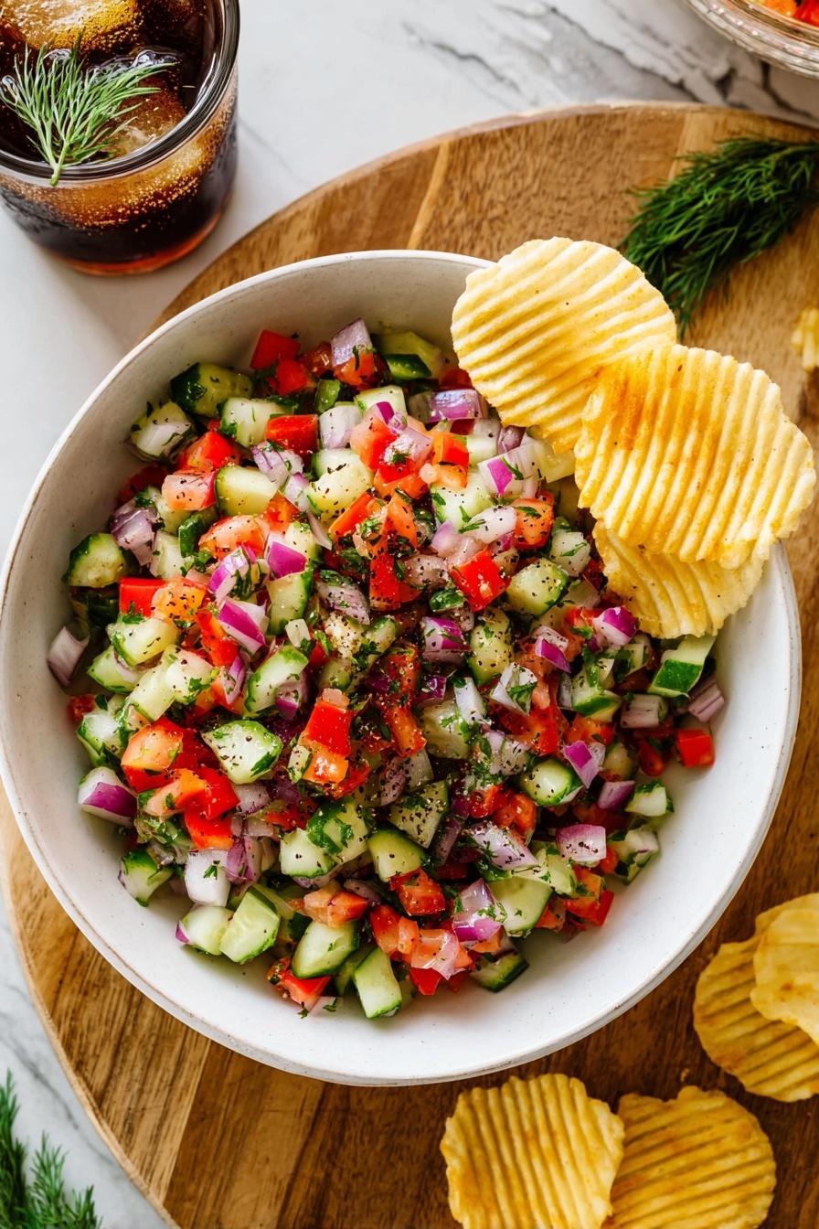 Pickle de Gallo recipe - Serving