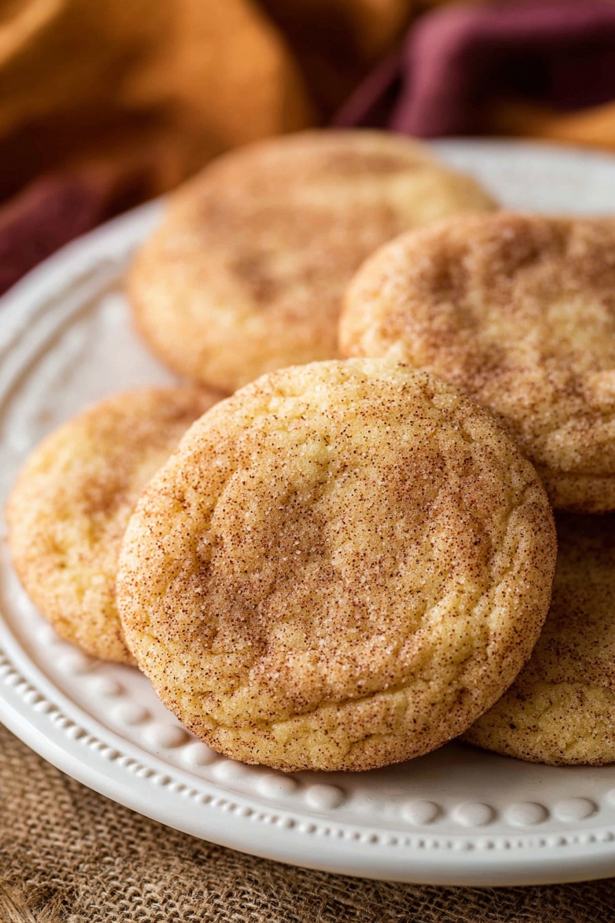 Pumpkin Snickerdoodles Recipe - Serving