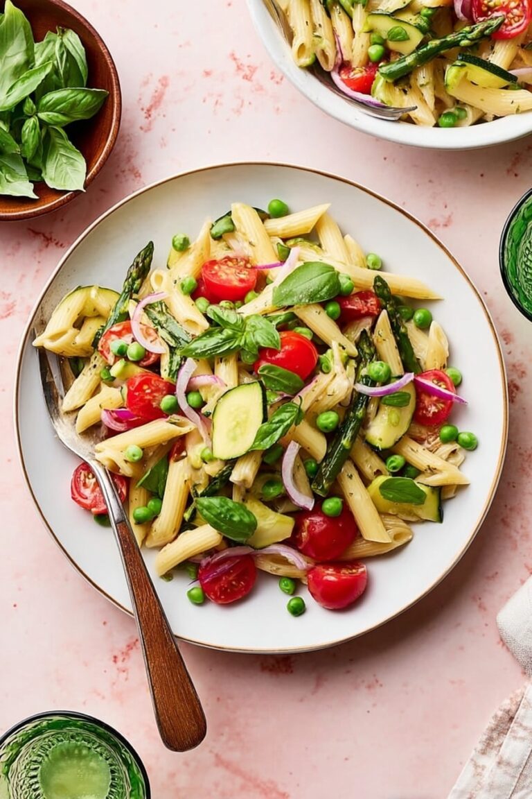 Easy Vegetable Pasta Primavera Recipe