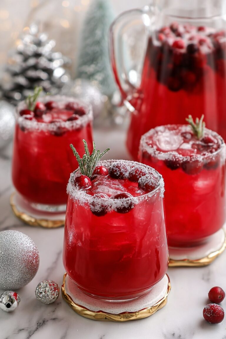 Cranberry Mistletoe Margarita Recipe