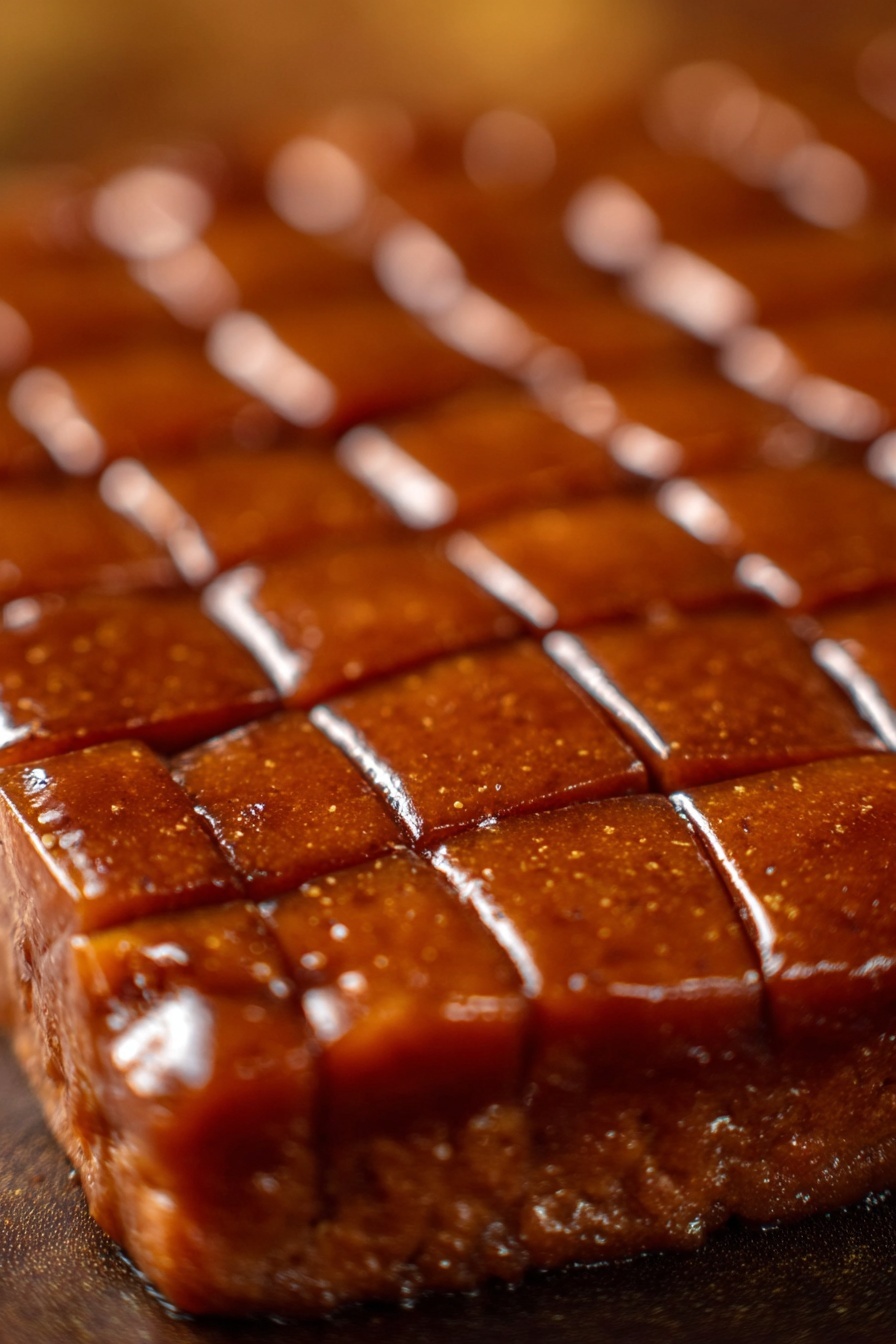 Brown Sugar Glazed Tofu Recipe - Serving