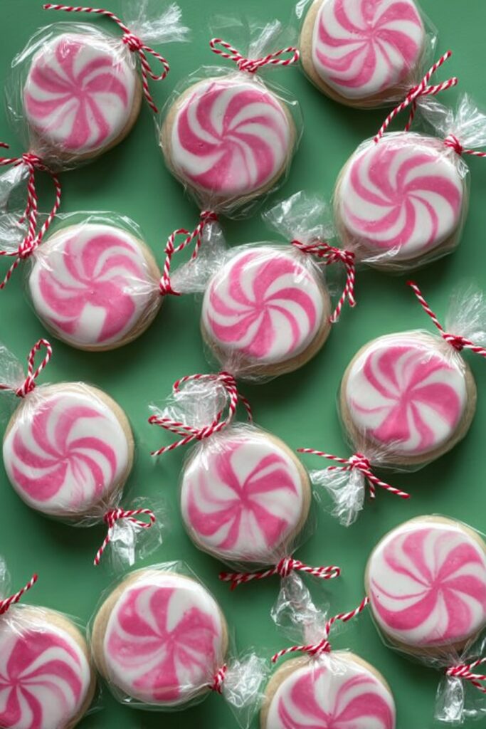 Peppermint Candy Sugar Cookies Recipe
