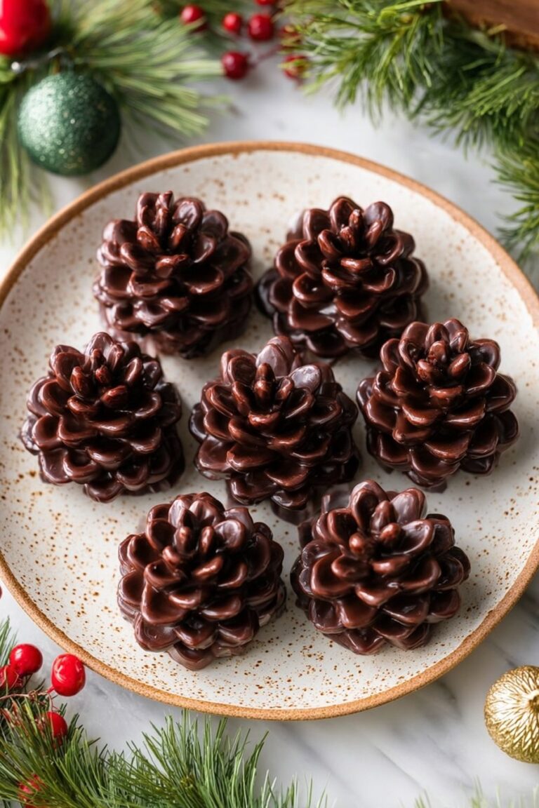 Viral Chocolate Pine Cone Brownies Recipe