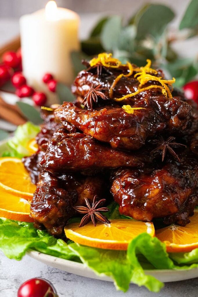 Sticky Orange Glazed Chicken Recipe