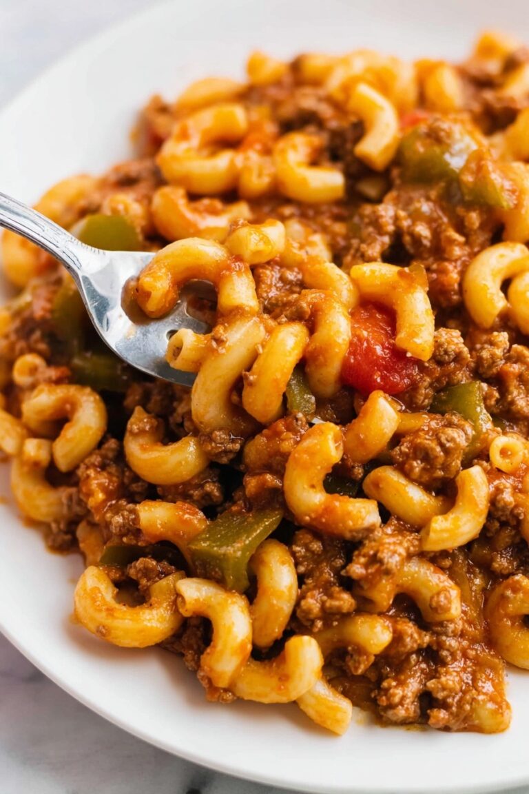 American Chop Suey Recipe with Ground Beef Recipe