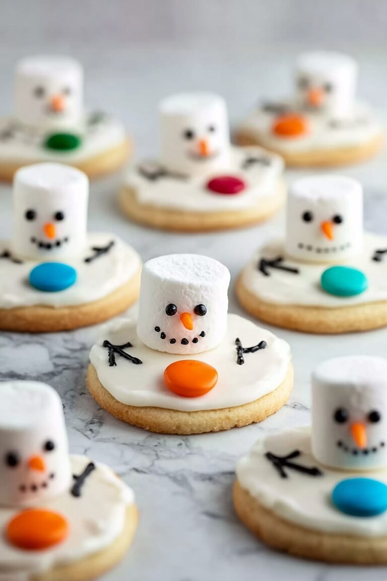 Melted Snowman Cookie Recipe