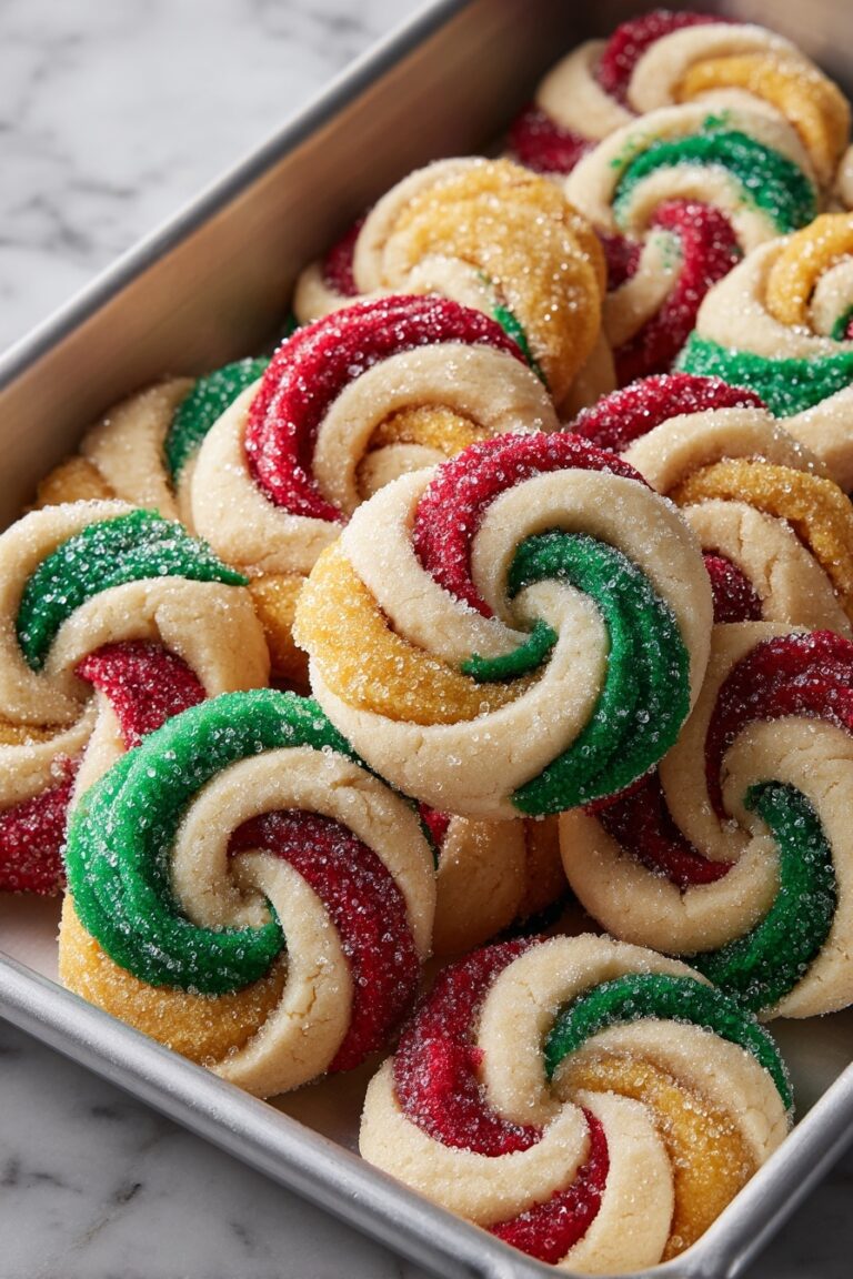 Twisted Christmas Cookies with Festive Icing Recipe