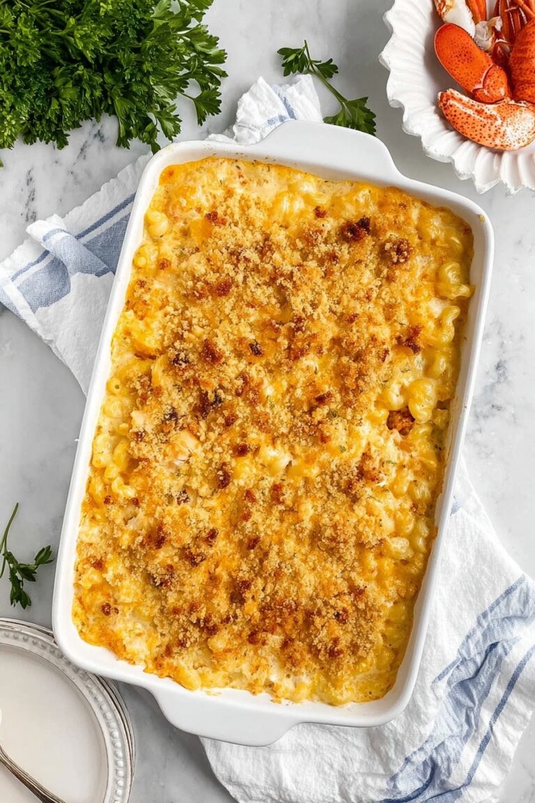 Lobster Mac and Cheese Bake Recipe