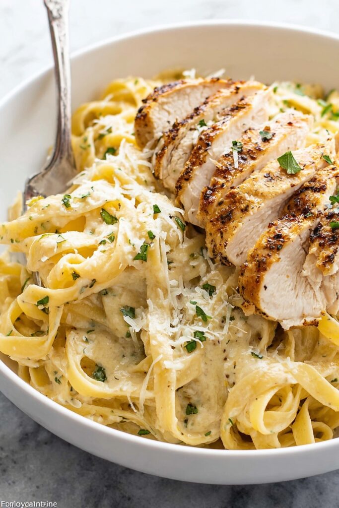 Creamy Chicken Alfredo Pasta Recipe