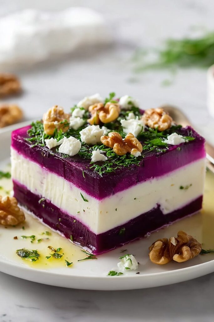 Beetroot and Goat Cheese Terrine Recipe