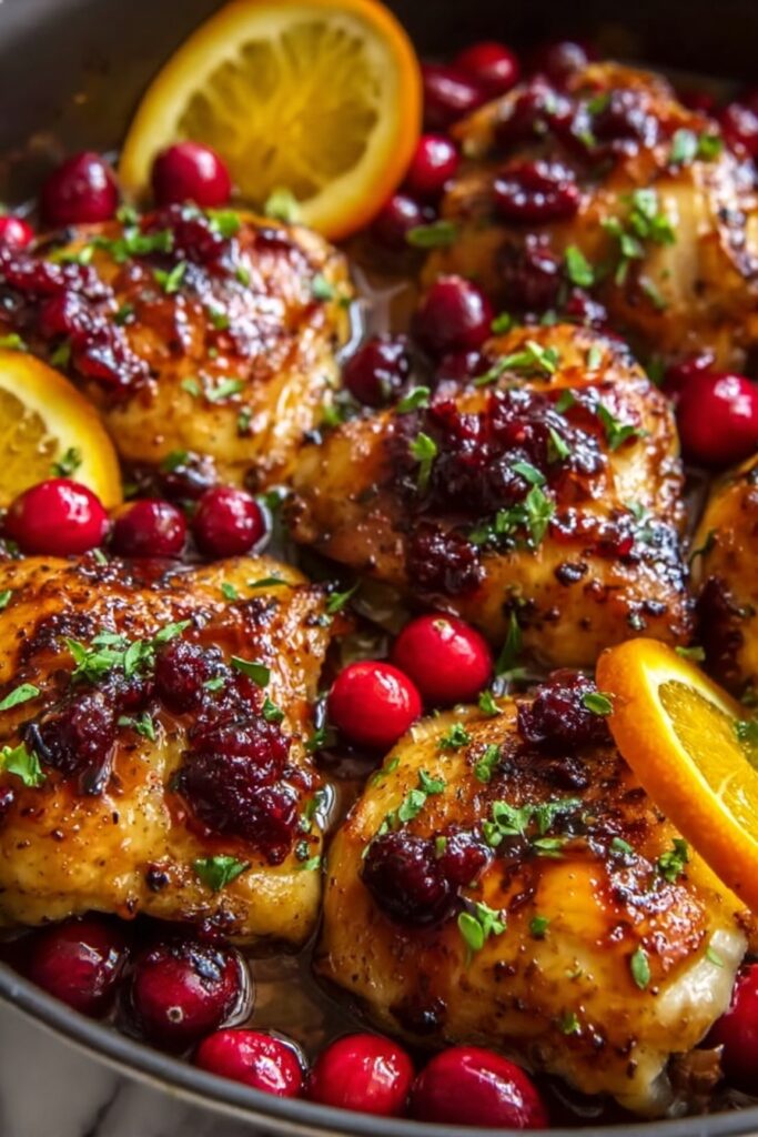Cranberry Orange Chicken Recipe