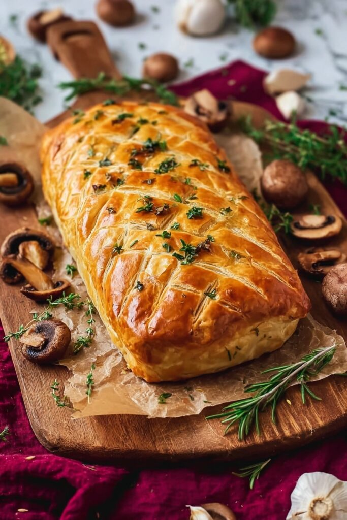 Vegan Mushroom Wellington Recipe