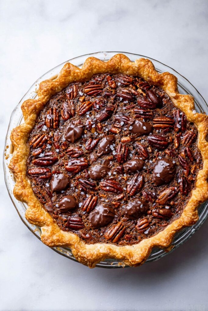 Dark Chocolate Pecan Pie Recipe