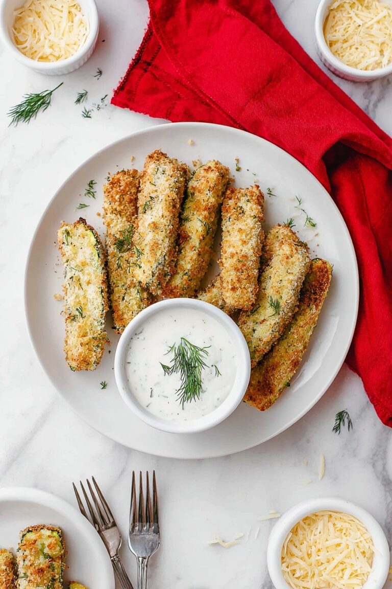 Baked Dill Pickle Fries Recipe