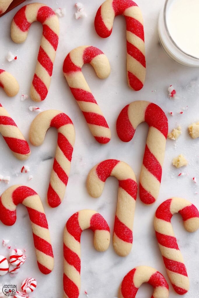 Candy Cane Cookies Recipe