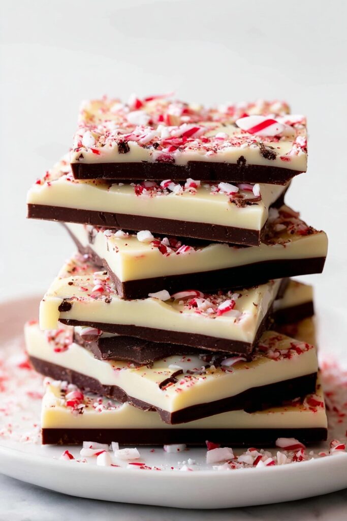 Peppermint White Chocolate Bark Recipe