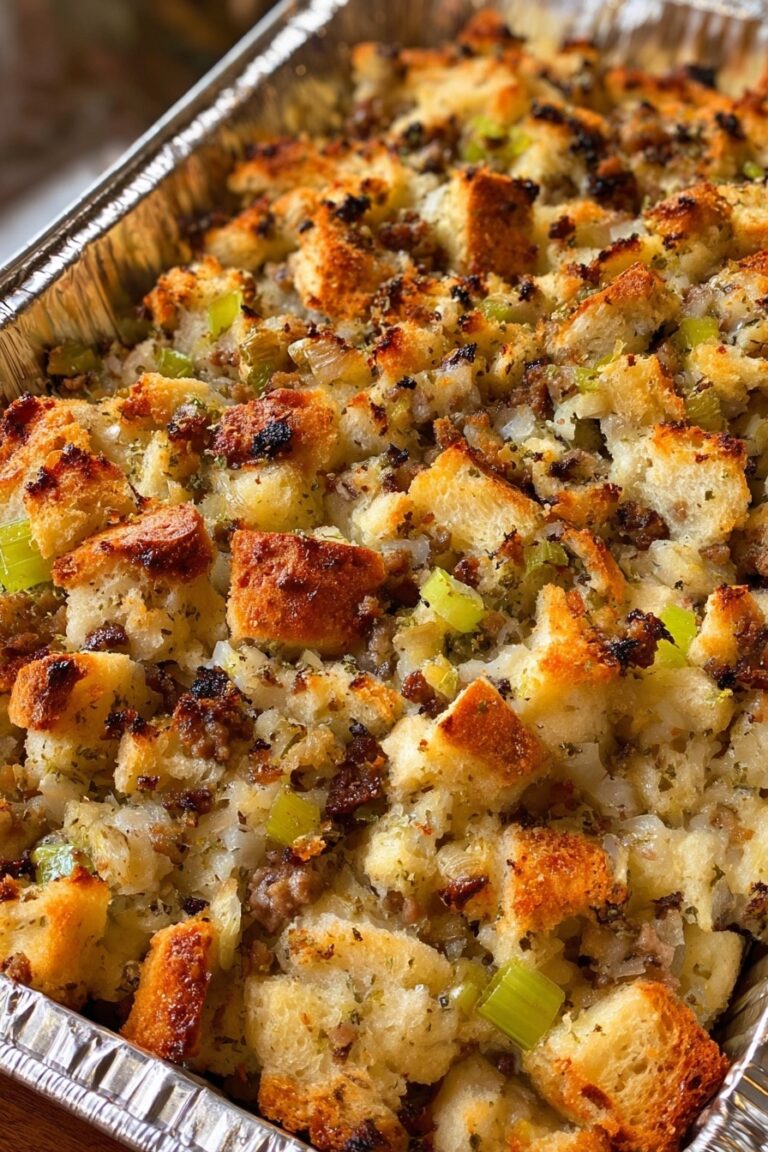 Best Thanksgiving Sausage Stuffing Recipe