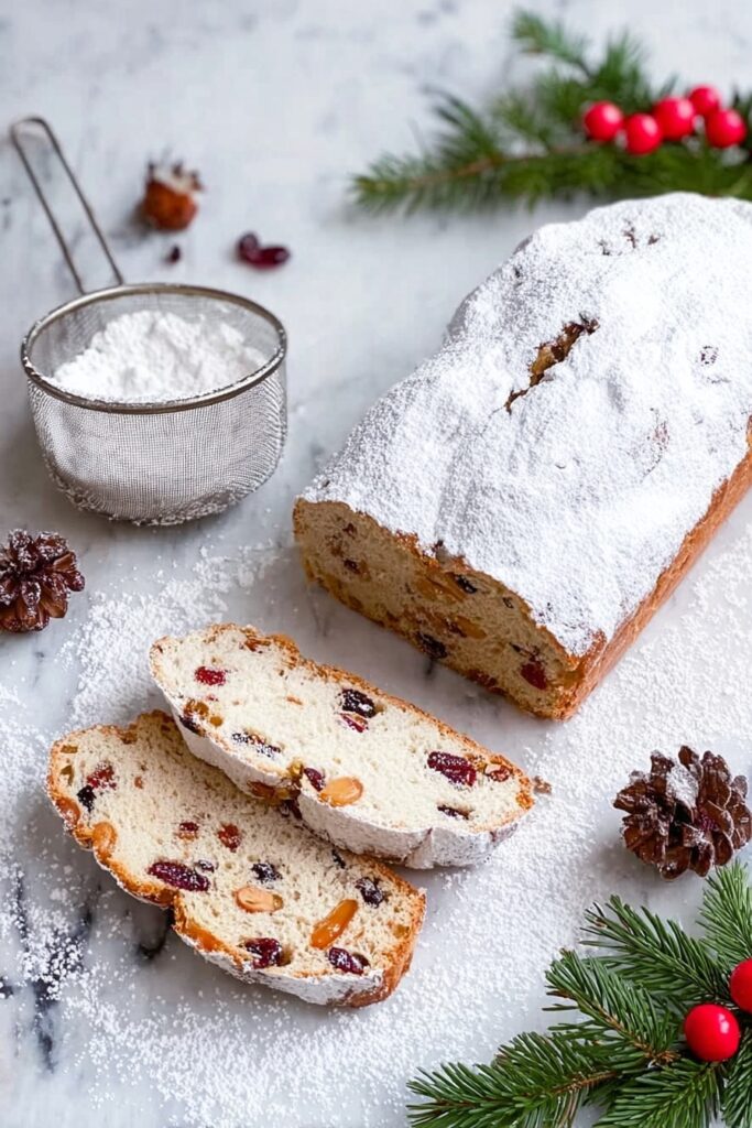 Festive Christmas Stollen Bread Recipe
