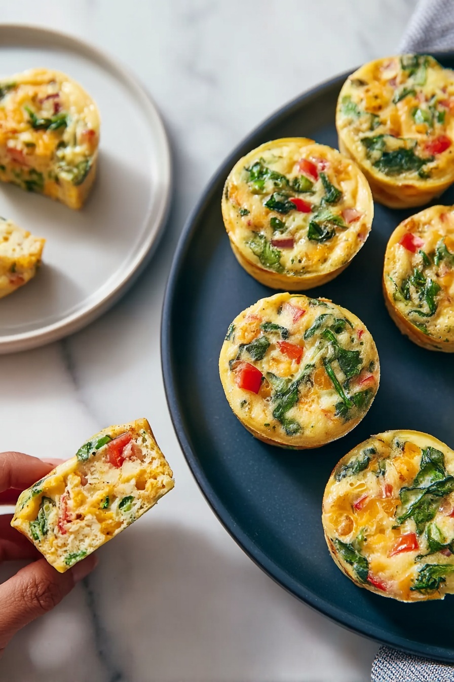 Healthy Oven Egg Bites Recipe - Serving