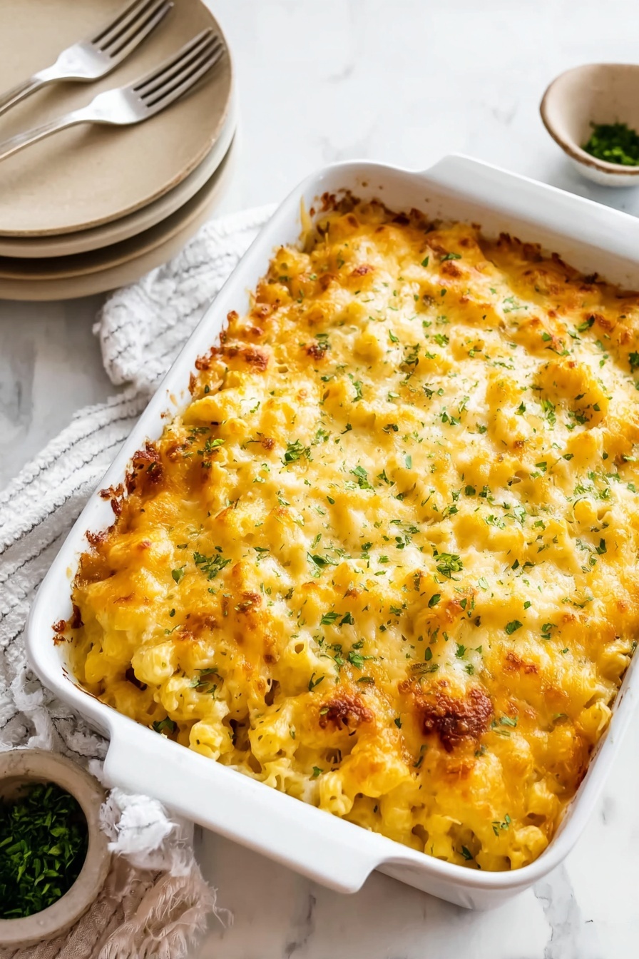 Cheeseburger Pasta Bake Recipe - Serving