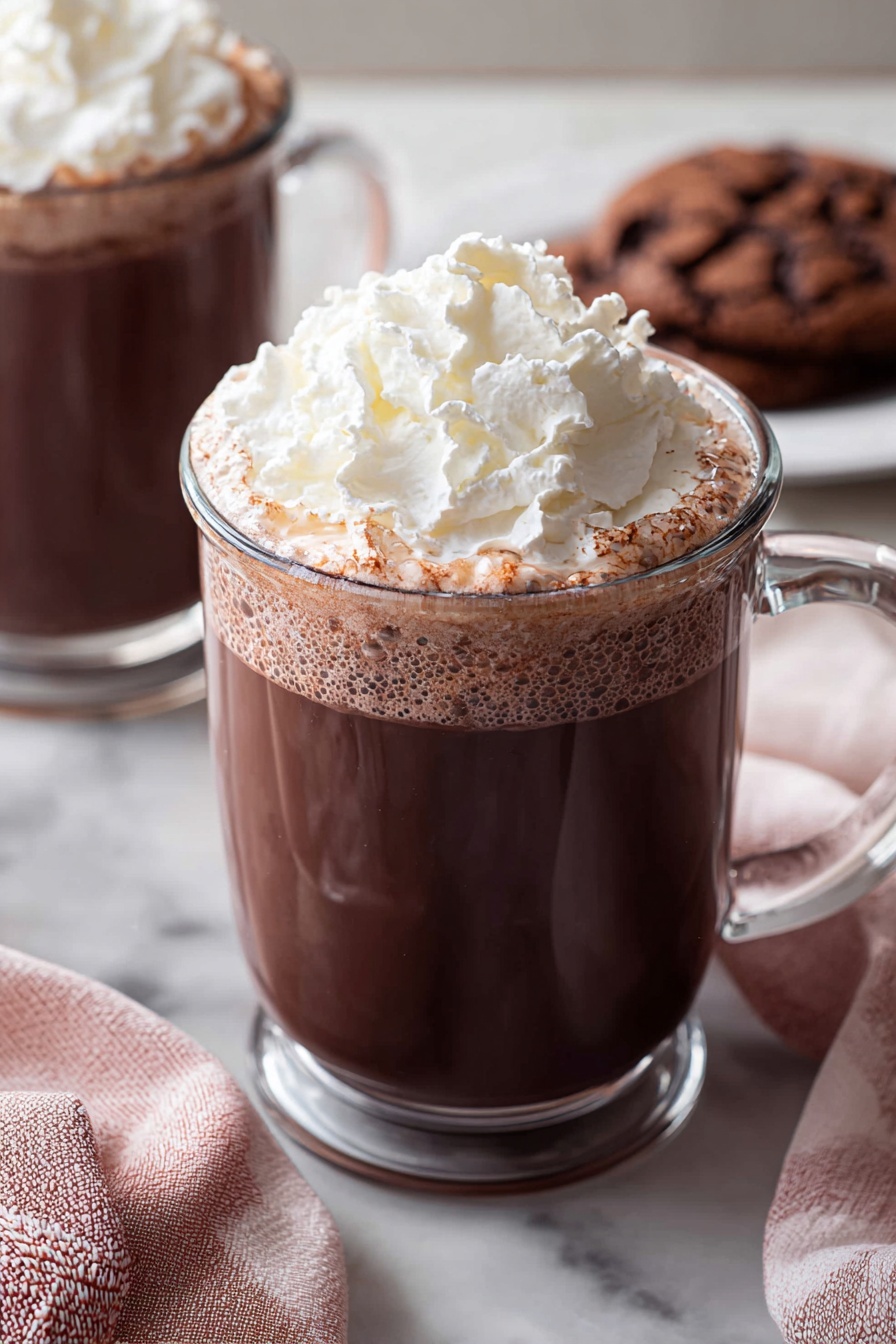 Homemade Hot Chocolate Recipe - Serving