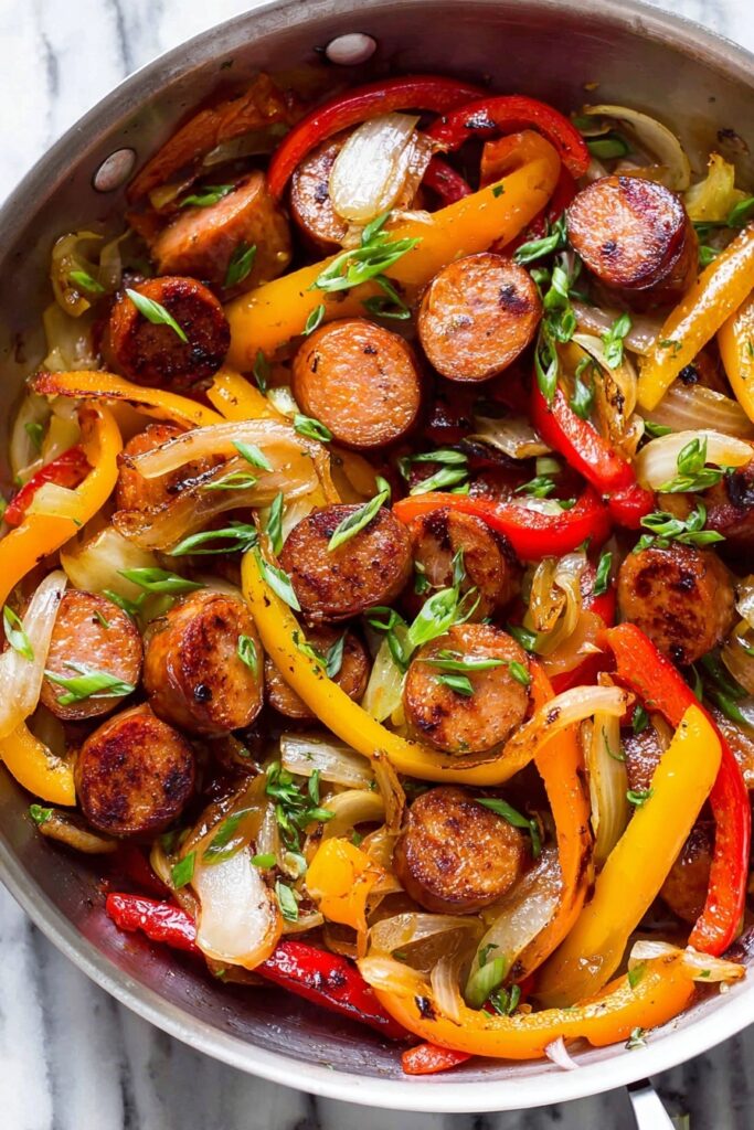Sausage and Pepper Skillet Recipe