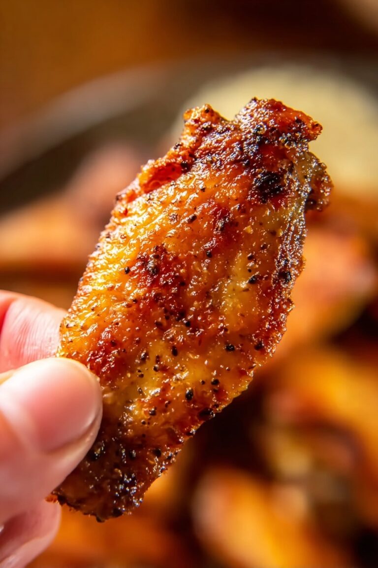 Baked Chicken Wings with Spicy Marinade Recipe