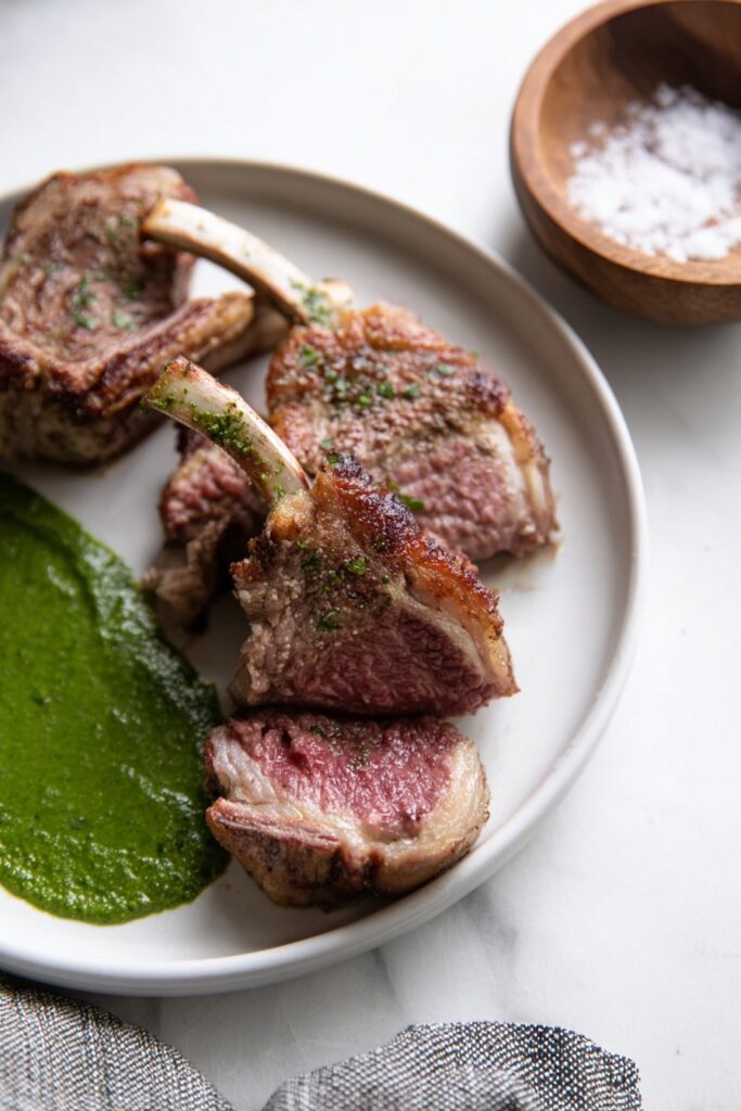 Garlic Herb Lamb Chops Marinade Recipe