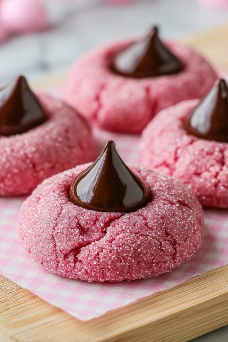 Strawberry Kiss Cookies with Cream Cheese Recipe
