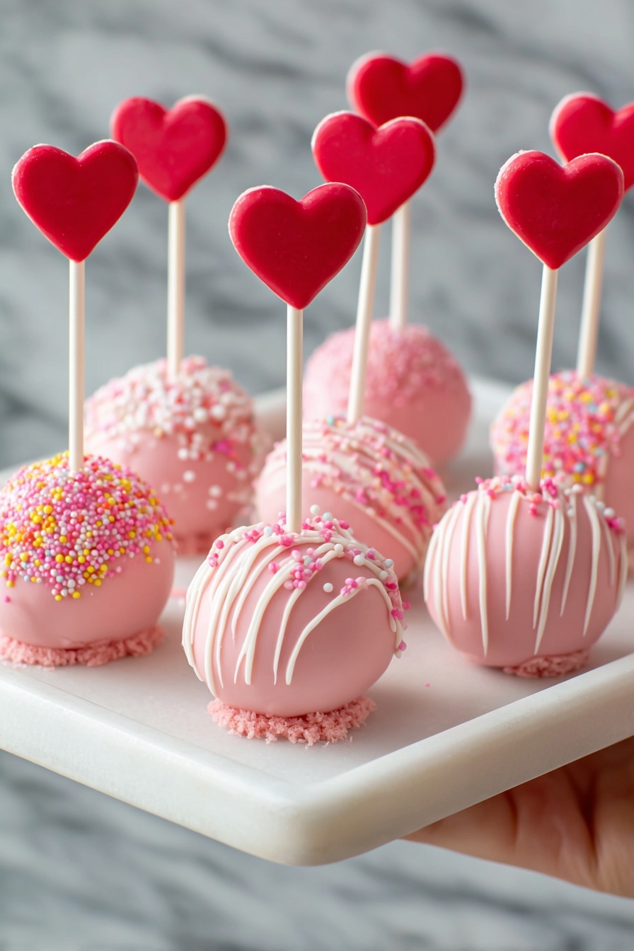Valentine's Day Oreo Pops Recipe - Recipe Step