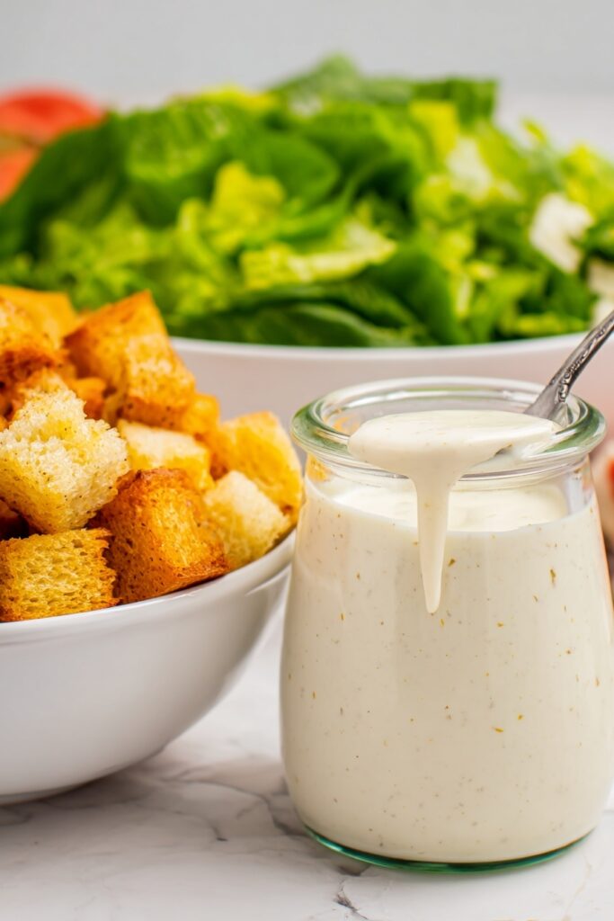 Creamy Lemon Salad Dressing Recipe