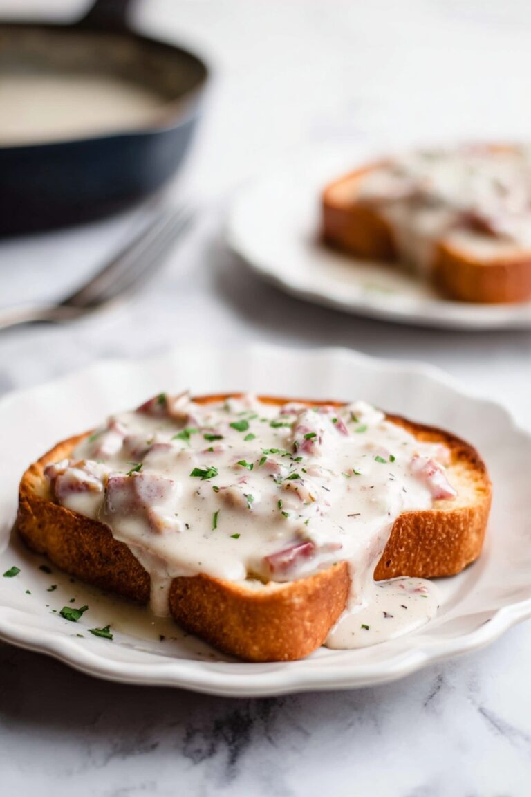 Chipped Beef on Toast Recipe