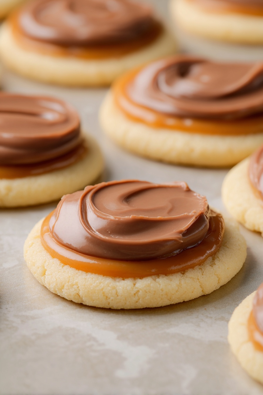 Twix Cookie Cups Recipe - Serving