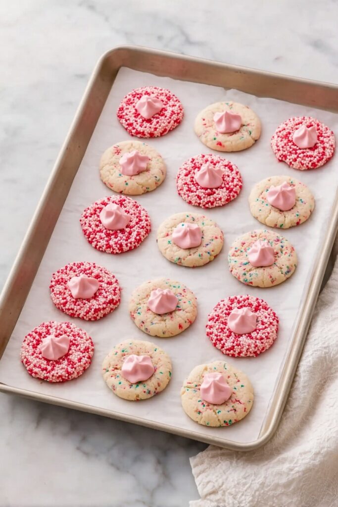 Strawberry Kiss Cookies Recipe