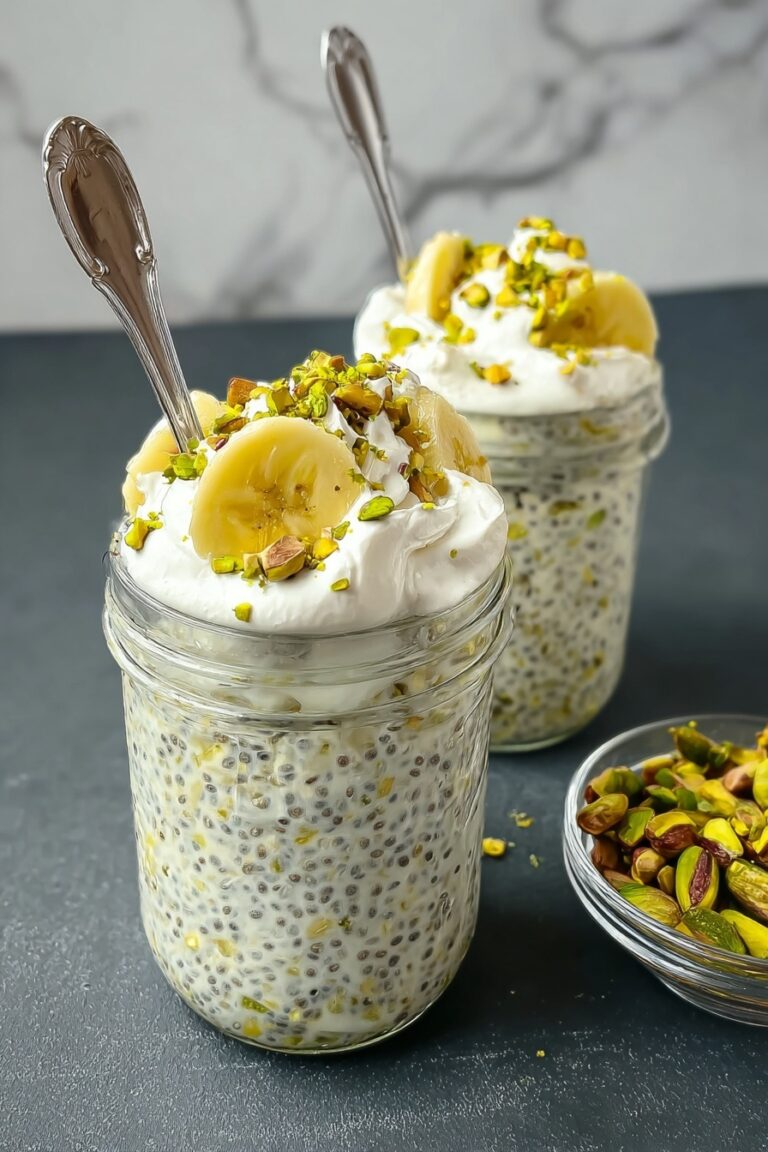 Creamy Pistachio Protein Overnight Oats Recipe